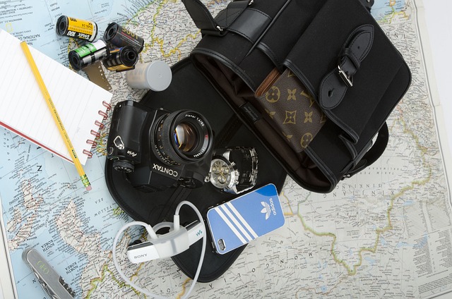 camara, travel, map